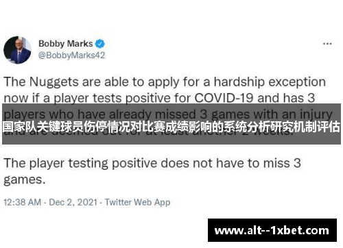 国家队关键球员伤停情况对比赛成绩影响的系统分析研究机制评估